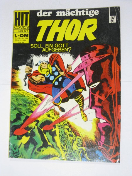Hit Comics Nr. 147 Thor Marvel BSV Williams im Z (1-2). 123699