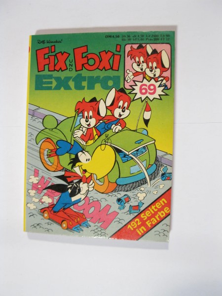 Fix und Foxi Extra Taschenbuch Nr. 69 Kauka Gevacur Vlg. im Zustand (1-2). 100371
