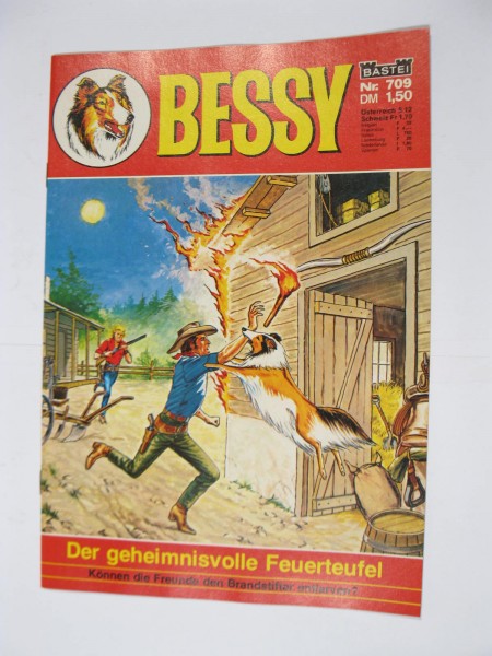 Bessy Comic-Heft Nr.709 Bastei Verlag im Zustand (0-1). 107517