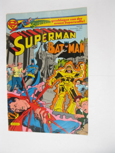 Superman Comic 1984/25 Ehapa im Zustand (1-2). 114401