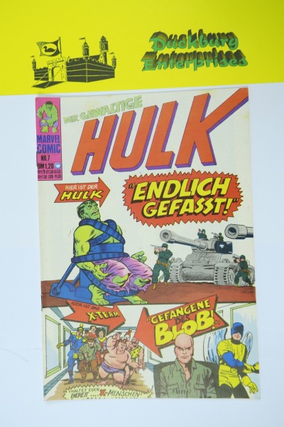 Hulk Nr. 7 Marvel Williams im Zustand (1). 150551