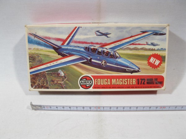 Airfix 02047 Fouga Magister CM-170 1:72 lose in Box mb6165