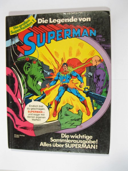 großen Superhelden Legende von Superman HC 1 Ehapa im Z (3). 96603