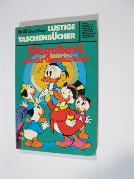 Donald Duck Lustiges Taschenbuch Nr. 55 ERSTAUFLAGE Ehapa Z (1/1-2). 116207