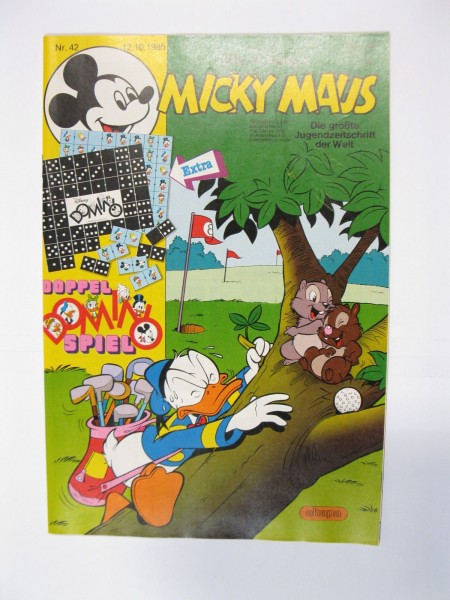 Micky Maus 1985/42 Originalheft vom 12.10.85 in Z (1-2) 54893