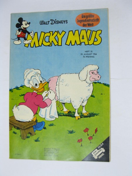 Micky Maus 1964/35 vom 29.8.64 Ehapa im Zustand (1). 119789
