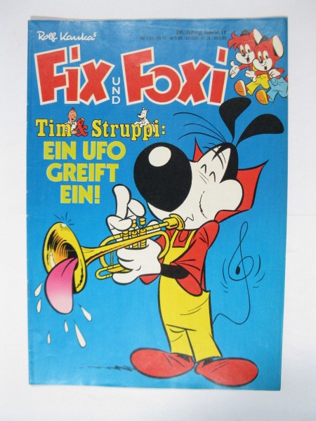 Fix und Foxi 26. Jhrg. 1978/17 Kauka Pabel im Z (1). 79539