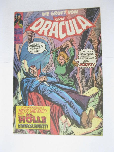 Dracula Nr. 19 Marvel Comic Williams im Z (1). 124483