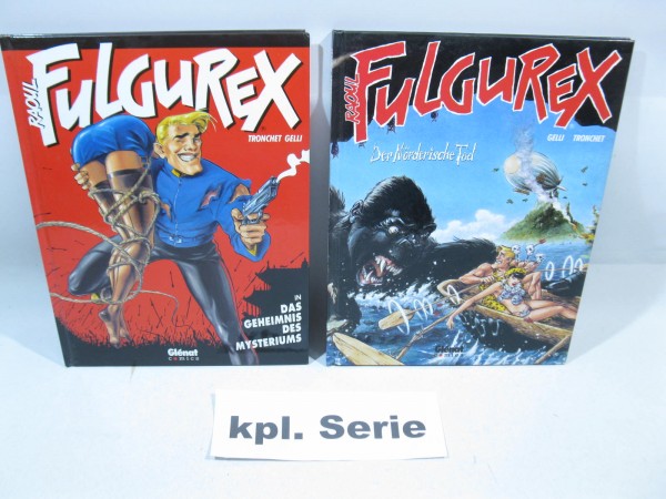 Raoul Fulgurex HC Nr. 1-2 kpl. Serie Glenat 132101