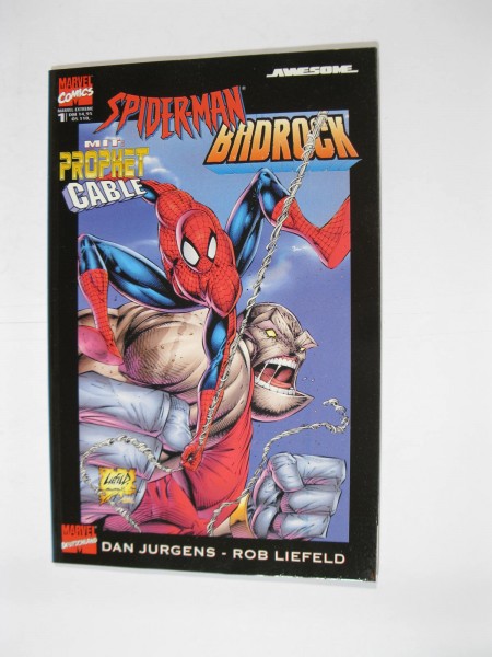 Spiderman / Badrock Marvel Extreme Nr. 1 Panini im Z (1). 109477