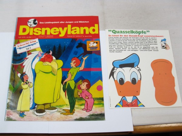Disneyland mit Beilage 1973/15 Ehapa Verlag im Zustand (1/1-2). 96303