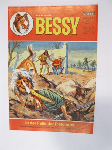 Bessy Comic-Heft Nr. 84 Bastei im Zustand (1/1-2). 76821