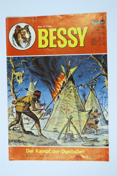 Bessy Comic-Heft Nr. 39 Bastei im Zustand (1-2). 141751