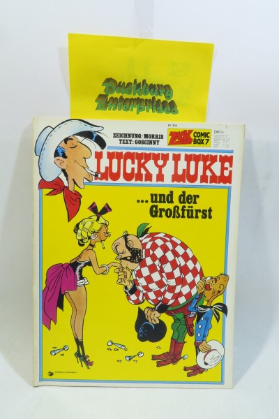 Zack Comic Box Lucky Luke Sc Nr 7 Koralle Vlg. im Zustand (1-2). 134915