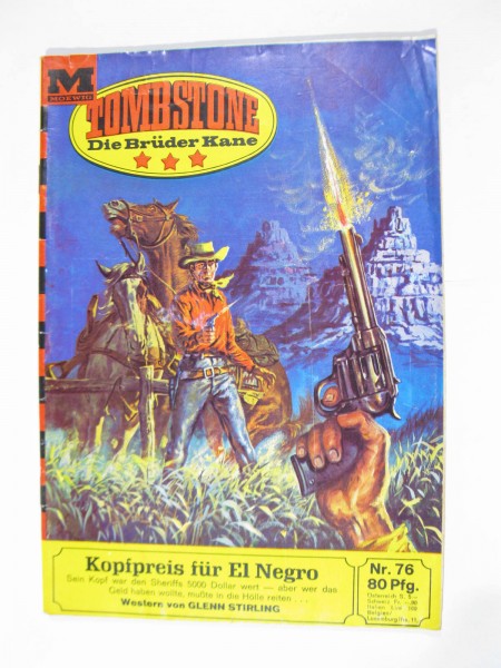 Tombstone - Brüder Kane Western Roman Nr. 76 Moewig im Z (2). 103207