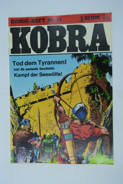 Kobra Comic 1976/24 Gevacur im Zustand (1-2). 140695