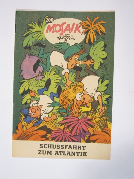 Mosaik DDR Comic Nr. 200 Vlg. Junge Welt im Zustand (1-2). 64961