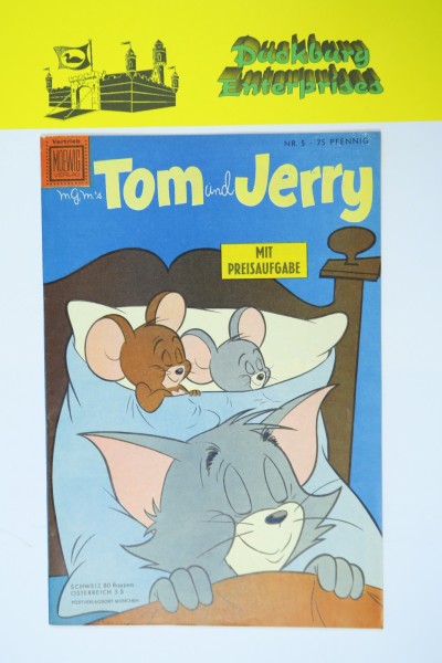 Tom und Jerry 1.Aufl. Nr. 5 Tessloff / Moewig Verlag im Z (0-1). 145873