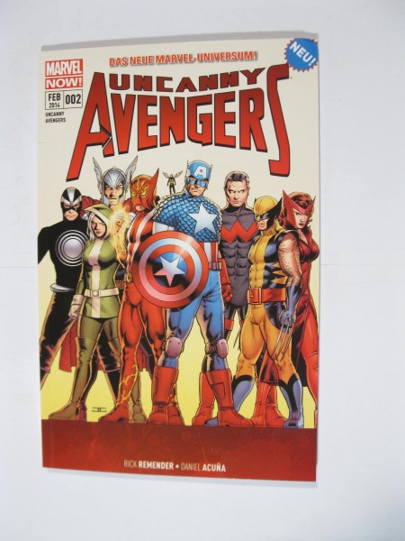 Uncanny Avengers Nr. 2 Apocalypse Zwillinge Panini im Z (0-1/1). 109279
