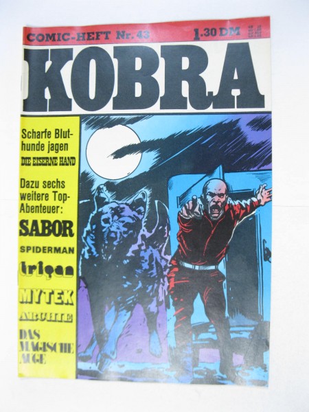 Kobra Comic 1975/43 Gevacur Vlg. im Zustand (1). 126747