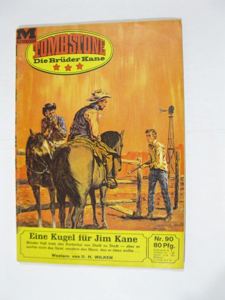 Tombstone - Brüder Kane Western Roman Nr. 90 Moewig im Z (1-2/2). 103215