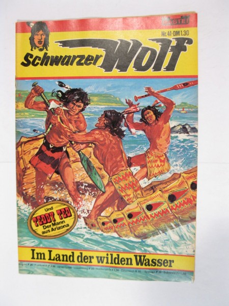 Schwarzer Wolf Nr. 41 Bastei im Zustand (1). 86073