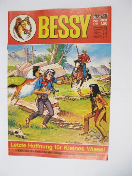 Bessy Comic-Heft Nr.661 Bastei Verlag im Zustand (0-1). 107425