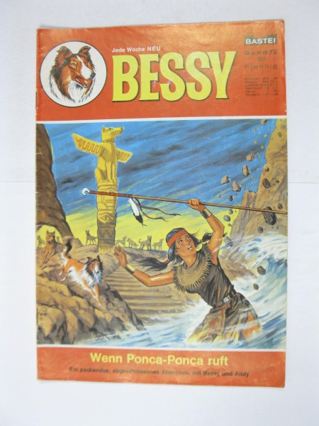 Bessy Comic-Heft Nr. 72 Bastei im Zustand (2). 140243