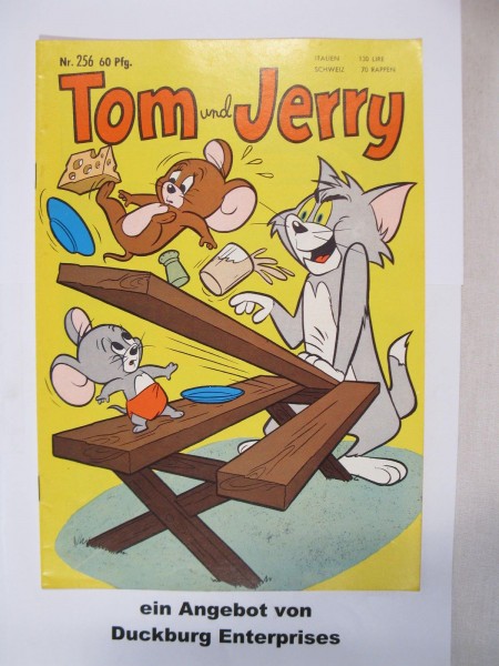 Tom und Jerry Nr. 256 Tessloff Verlag im Zustand (1) 47136