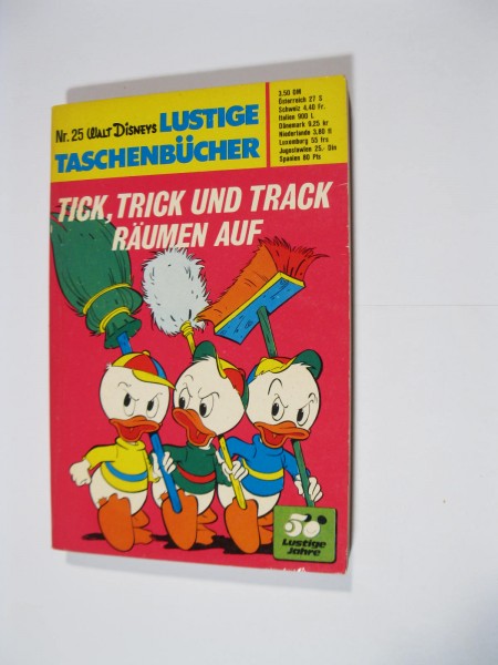 Donald Duck Lustiges Taschenbuch Nr. 25 ERSTAUFLAGE Ehapa Z (1/1-2). 116149
