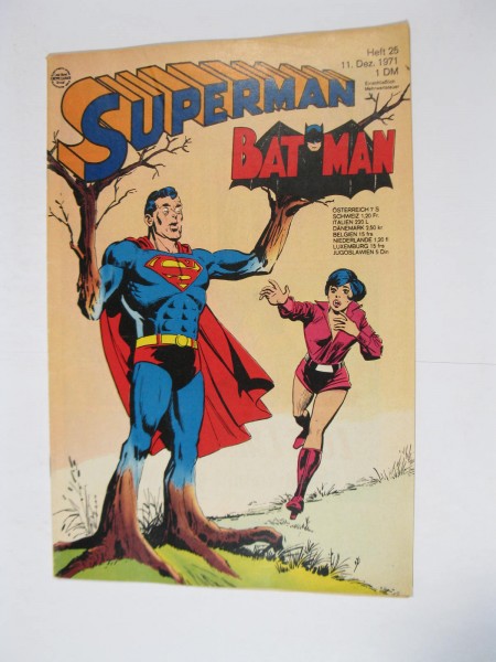 Superman Comic 1971/25 Ehapa im Zustand (2). 113355