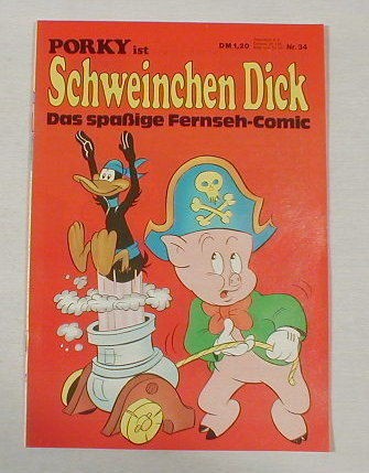 Porky / Schweinchen Dick Nr.34 Comic ab1972 17504