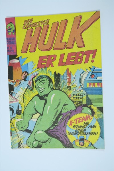 Hulk Nr. 16 Marvel Comic Williams im Z (1). 142307