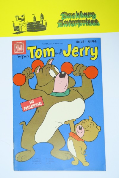 Tom und Jerry 1.Aufl. Nr. 32 Tessloff / Moewig Verlag im Z (0-1). 145925