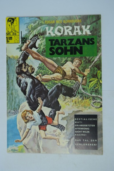 Korak, Tarzan Sohn Nr. 36 BSV im Zustand (1). 140573