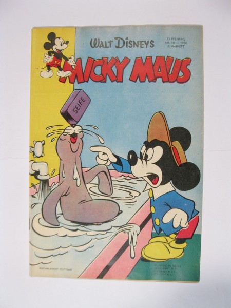 Micky Maus 1956/10 im Zustand (1-2 oS) Ehapa (Donald Duck,Barks) 98809