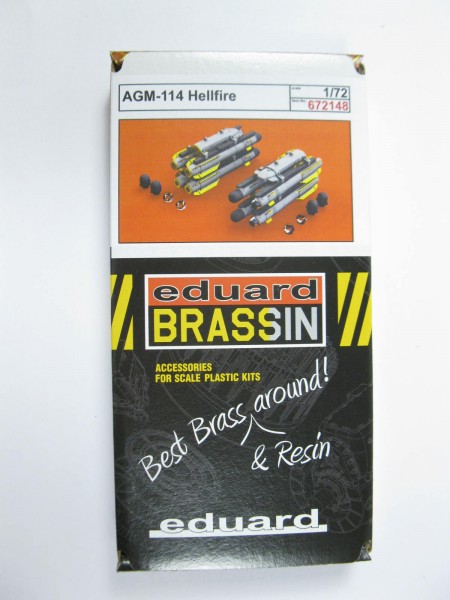 Eduard Brassin 672148 AGM 114 Hellfire resin accessories 1/72 z1129