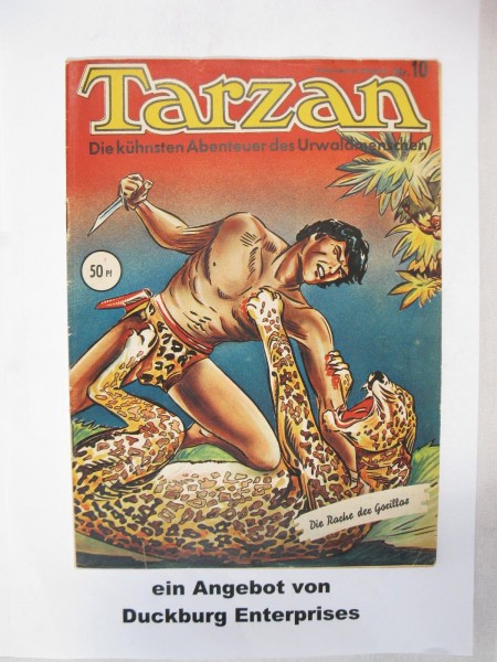 Tarzan Großband Nr. 10 Mondial Verlag im Zustand (2) 46574