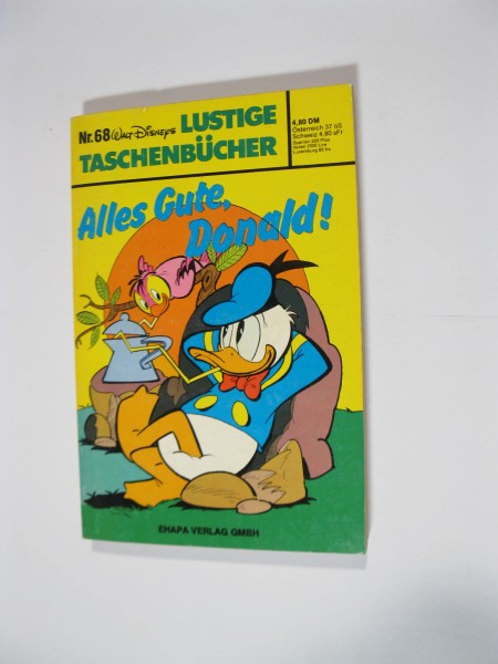 Donald Duck Lustiges Taschenbuch Nr. 68 ERSTAUFLAGE Ehapa Z (1/1-2). 116233