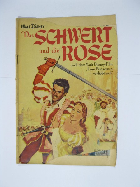 Micky Maus Sonderheft Schwert und die Rose Ehapa im Zustand (4). 121203