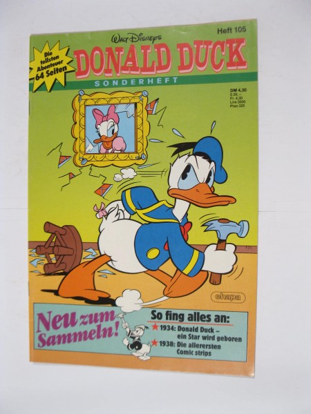 tollsten Geschichten von Donald Duck Nr.105 Ehapa Vlg. im Z (1-2). 110821