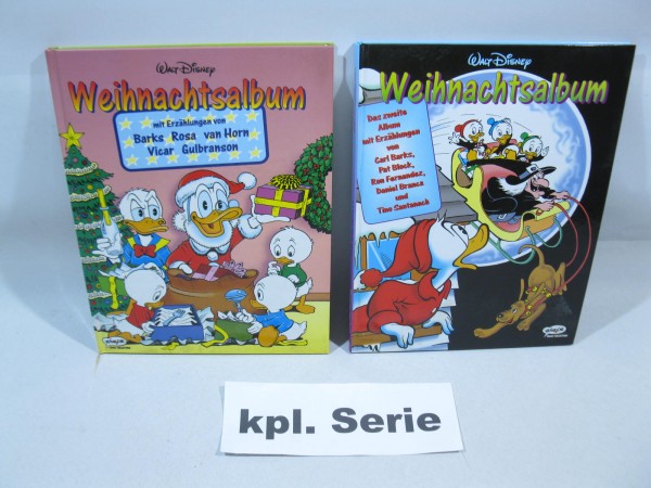 Disney Weihnachtsalbum HC Nr. 1-2 kpl. Serie Ehapa 132365