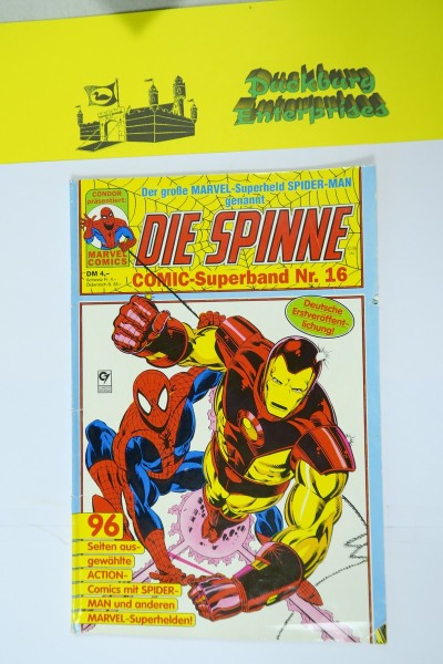 Spinne / Spiderman Comic Superband Nr.16 Condor Vlg. im Zustand (2). 147301