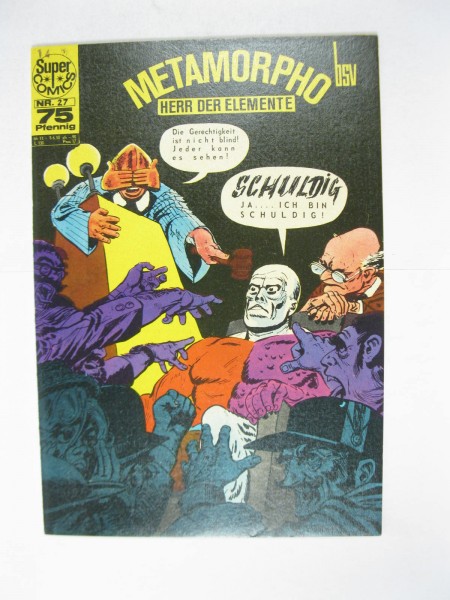 Super Comics / Metamorpho Nr. 27 BSV im Zustand (1 St ). 131511
