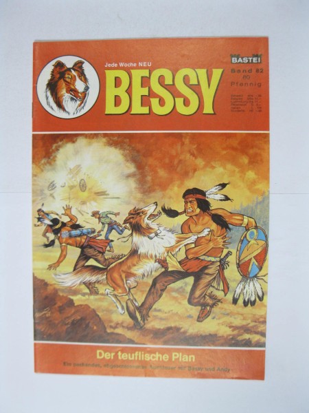 Bessy Comic-Heft Nr. 82 Bastei im Zustand (1). 140263