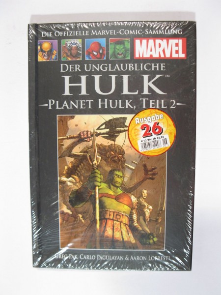 offizielle Marvel Sammlung Nr. 46 / 26 Hulk im Z (0-1) Hachette HC 85177