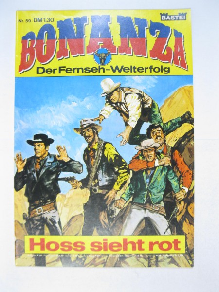 Bonanza Nr. 59 Bastei Verlag im Zustand (0-1). 127945