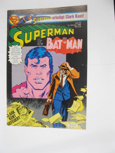 Superman Comic 1985/22 Ehapa im Zustand (1). 114447