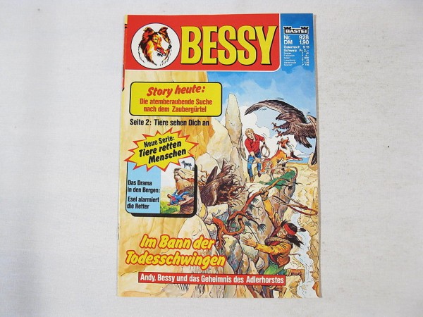 Bessy Comic-Heft Nr.928 (Bastei Verlag) (0-1) 35155