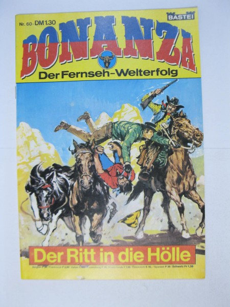 Bonanza Nr. 60 Bastei Verlag im Zustand (0-1). 127947